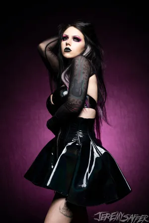 Molly Rennick/Living Dead Girl - Latex and Pink 2 - signed limited edition 8x12 metallic print