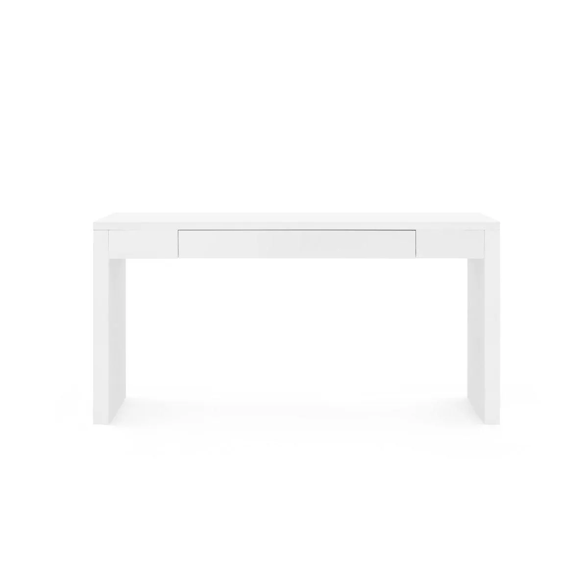 Morgan Large Console Table / Chiffon White