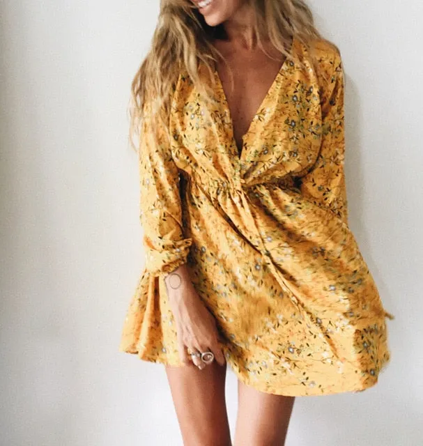 Morning Flower Summer Dress