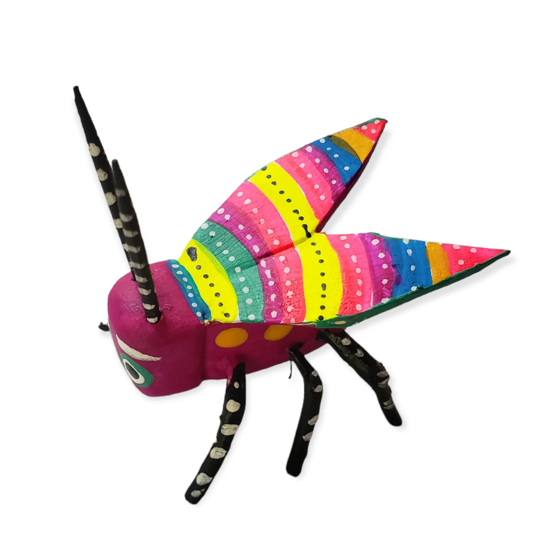 Mosca Fly Alebrije Mexican Wood-carving Oaxacan Folk Art