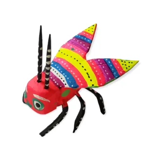 Mosca Fly Alebrije Mexican Wood-carving Oaxacan Folk Art
