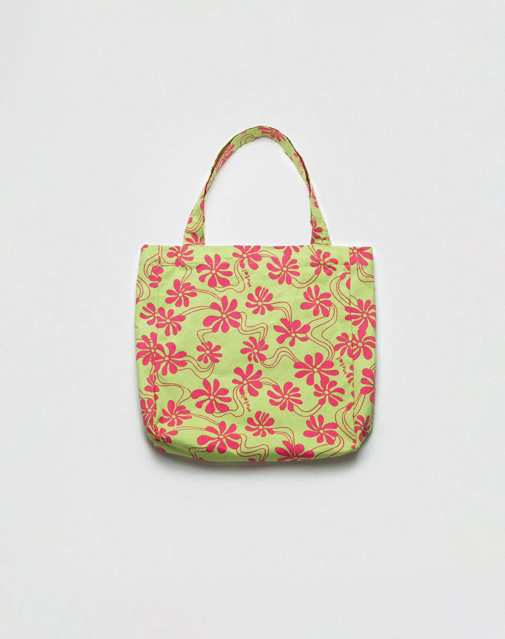 MOTEL X BARBARA Barbs Tote Bag in Green Beachy Floral