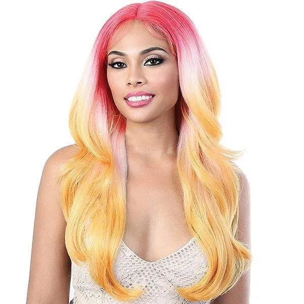 Motown Tress Let's Lace Deep Spin Part Synthetic Swiss Lace Front Wig - LDP JAZZ24
