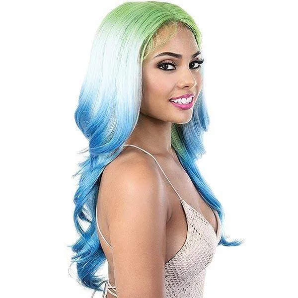 Motown Tress Let's Lace Deep Spin Part Synthetic Swiss Lace Front Wig - LDP JAZZ24