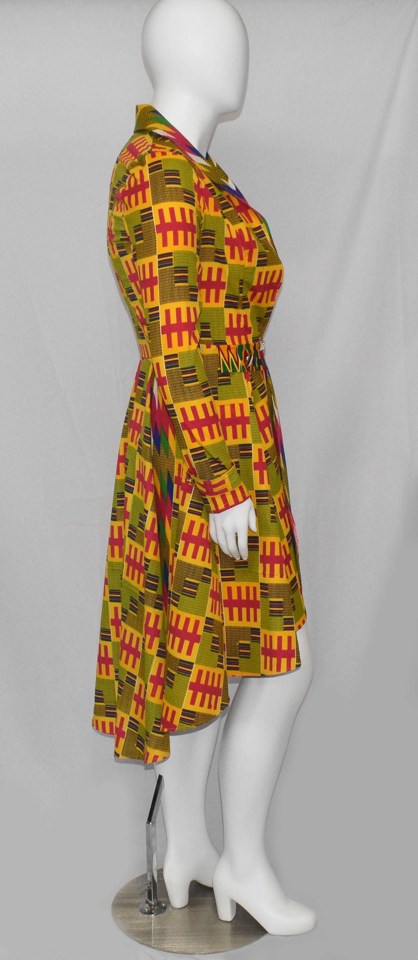 Multi Yellow Cotton Top
