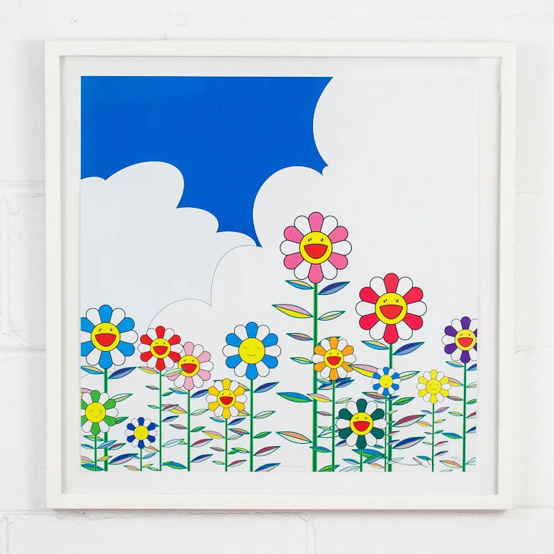 MURAKAMI "FLOWERS 2" LITHOGRAPH