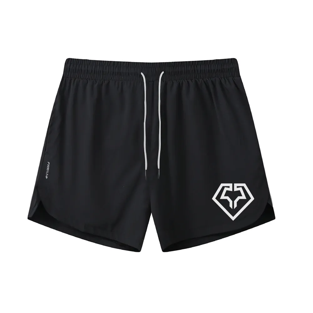 Muscle Diamond Graphic Shorts
