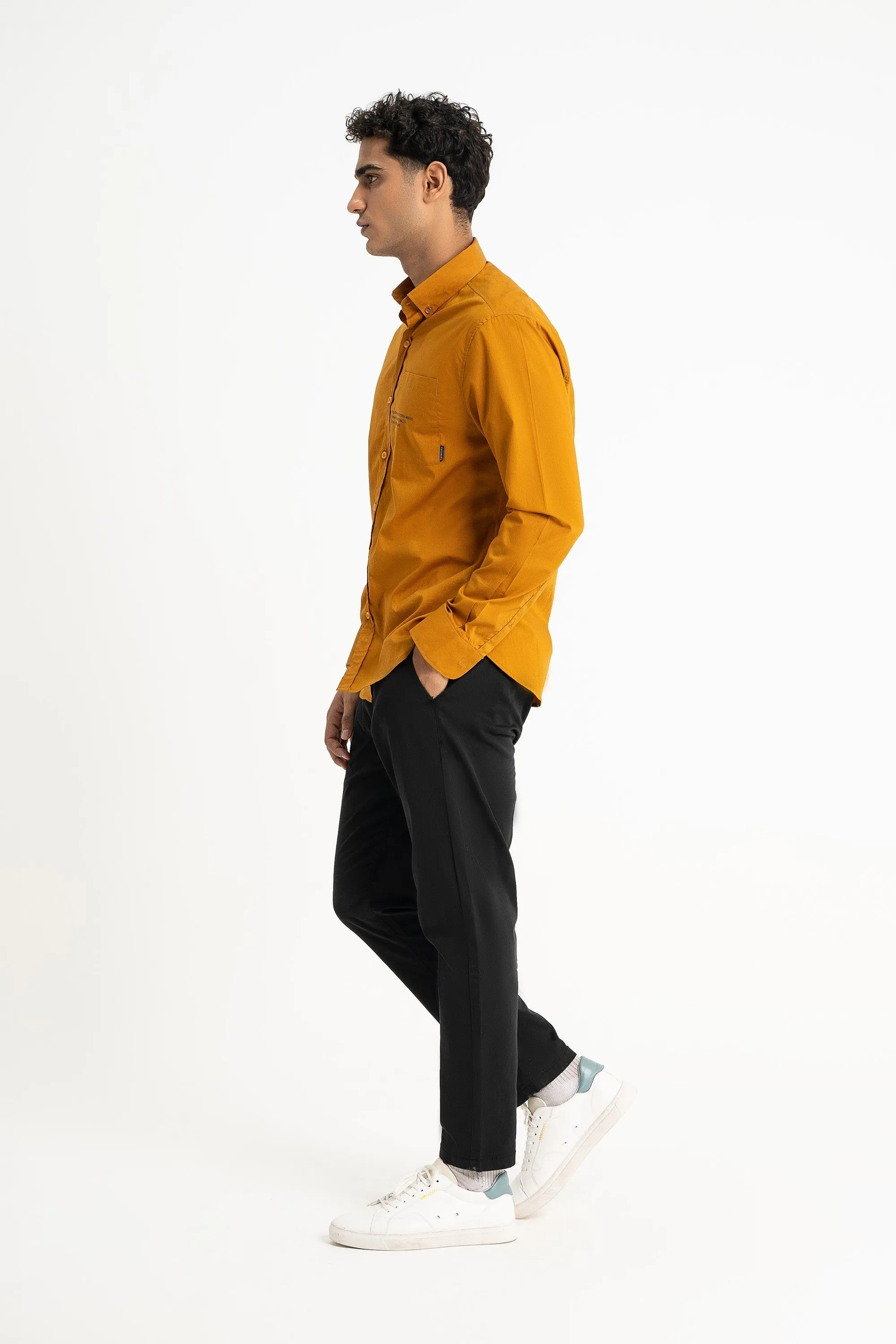 Mustard Casual Shirt