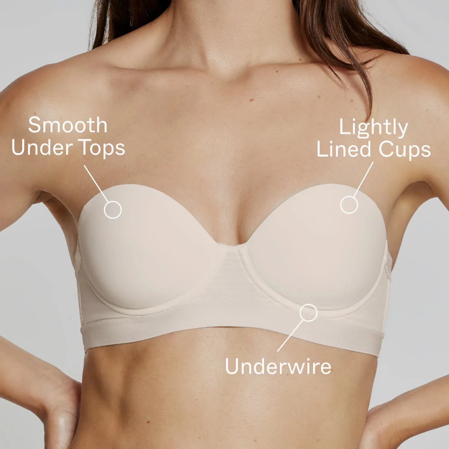 MVP Multiway Strapless Bra Buff