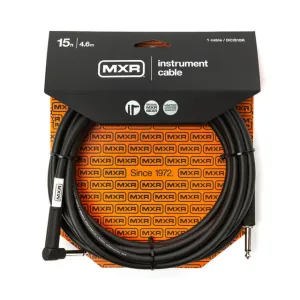 MXR DCIS15R Standard Instrument Cable, Right / Straight, 15ft