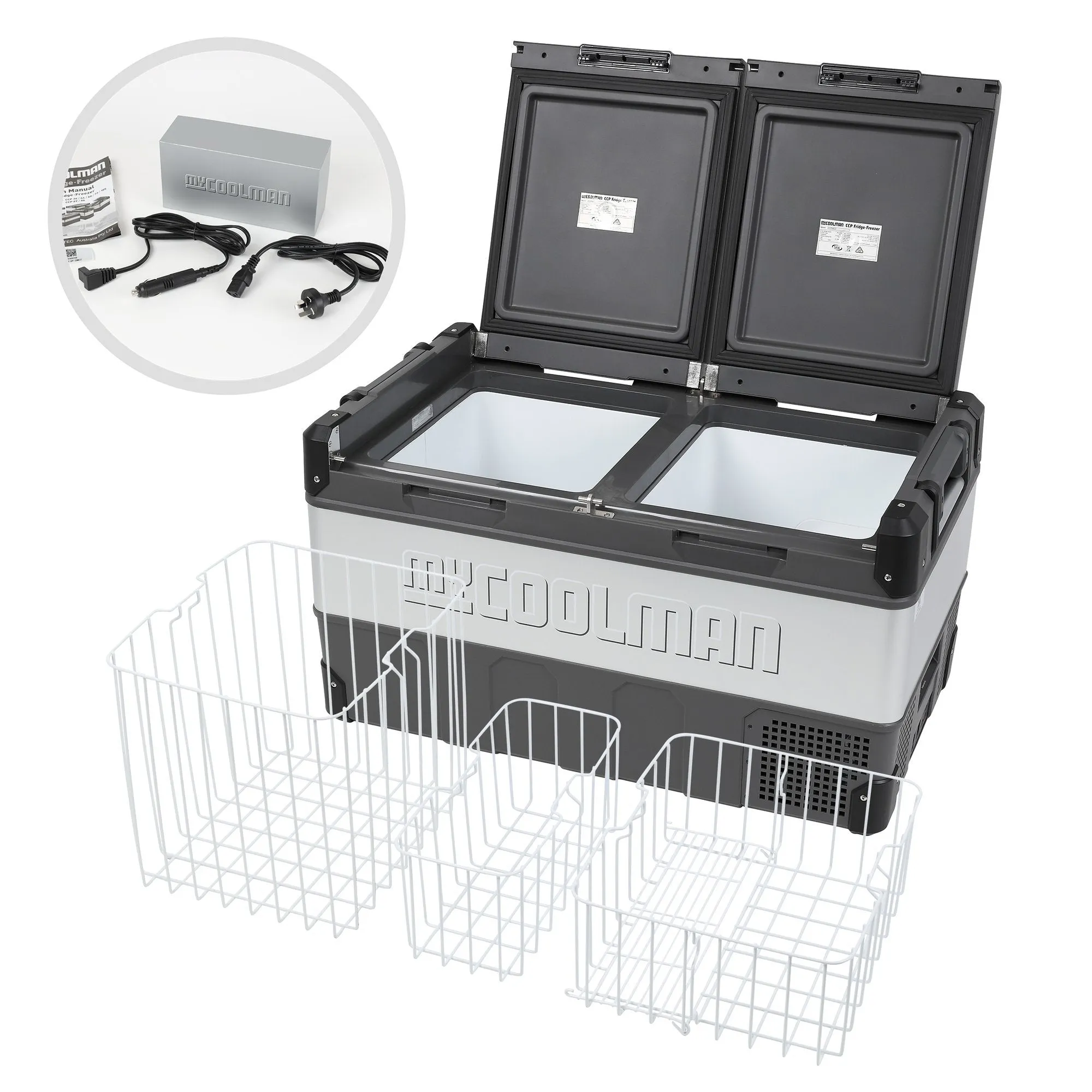 MyCoolman Portable Fridge 96L the Ultimate - Dual Zone