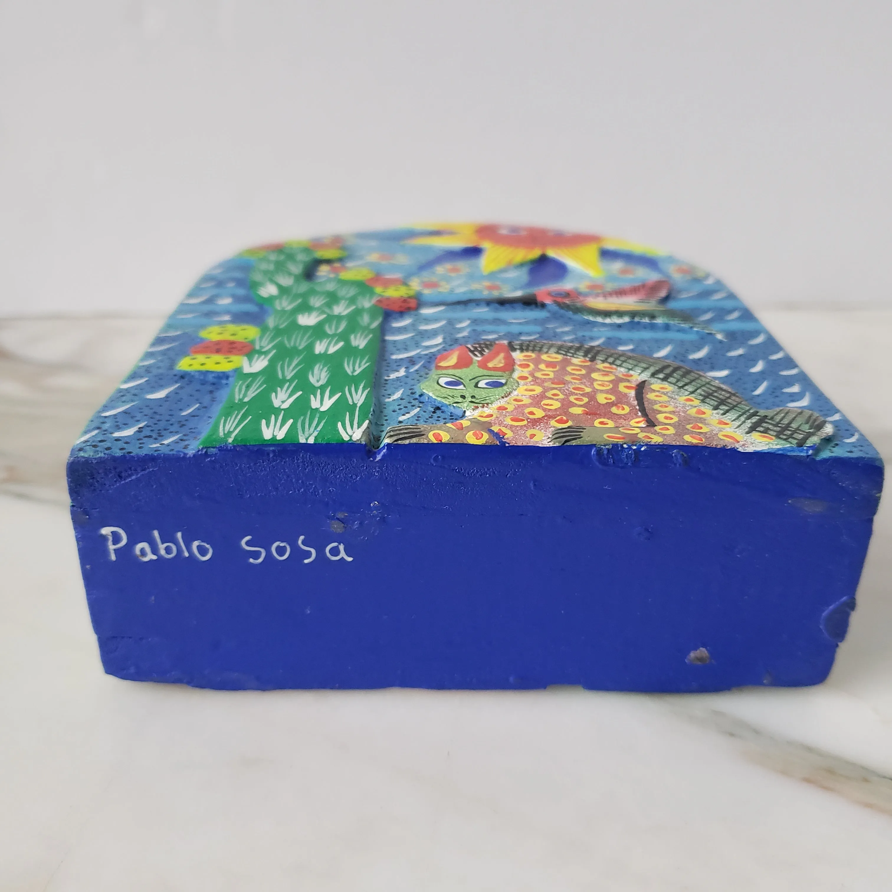 Napkin Holder 3D Hand Painted