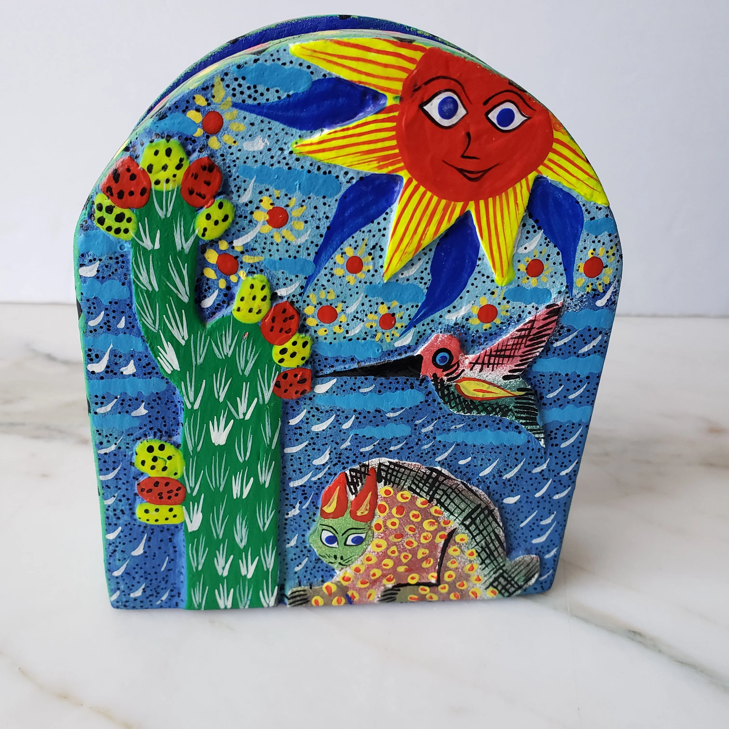 Napkin Holder 3D Hand Painted