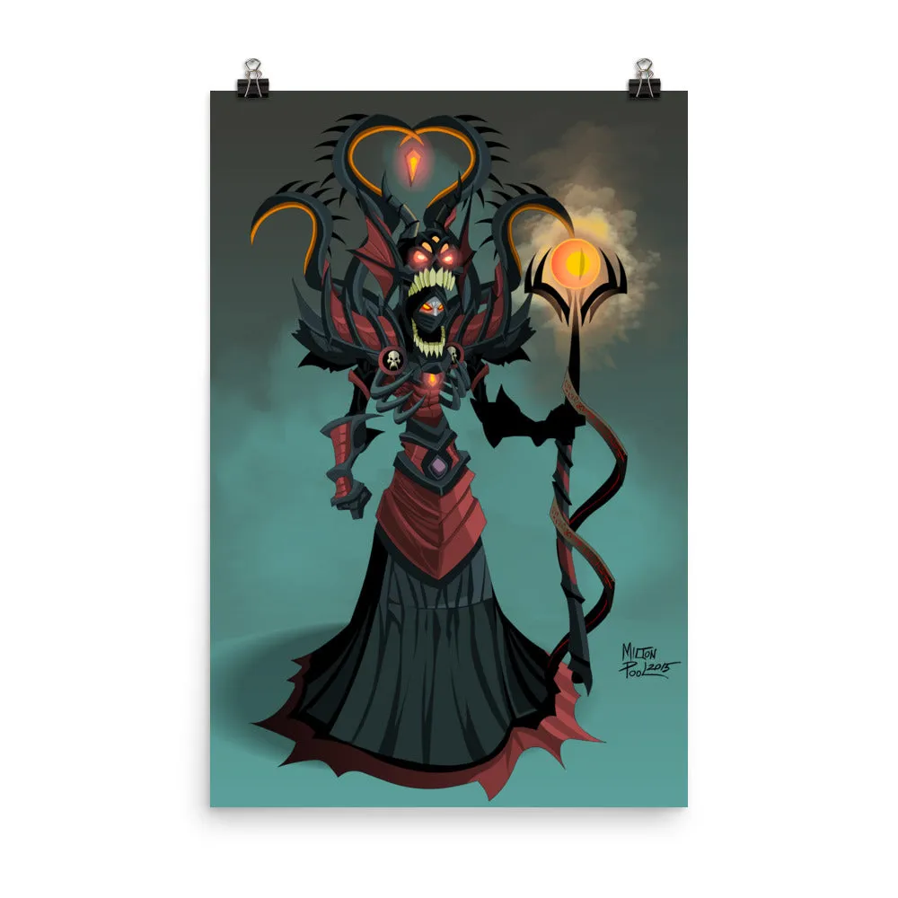 Necromancer Fiend Poster