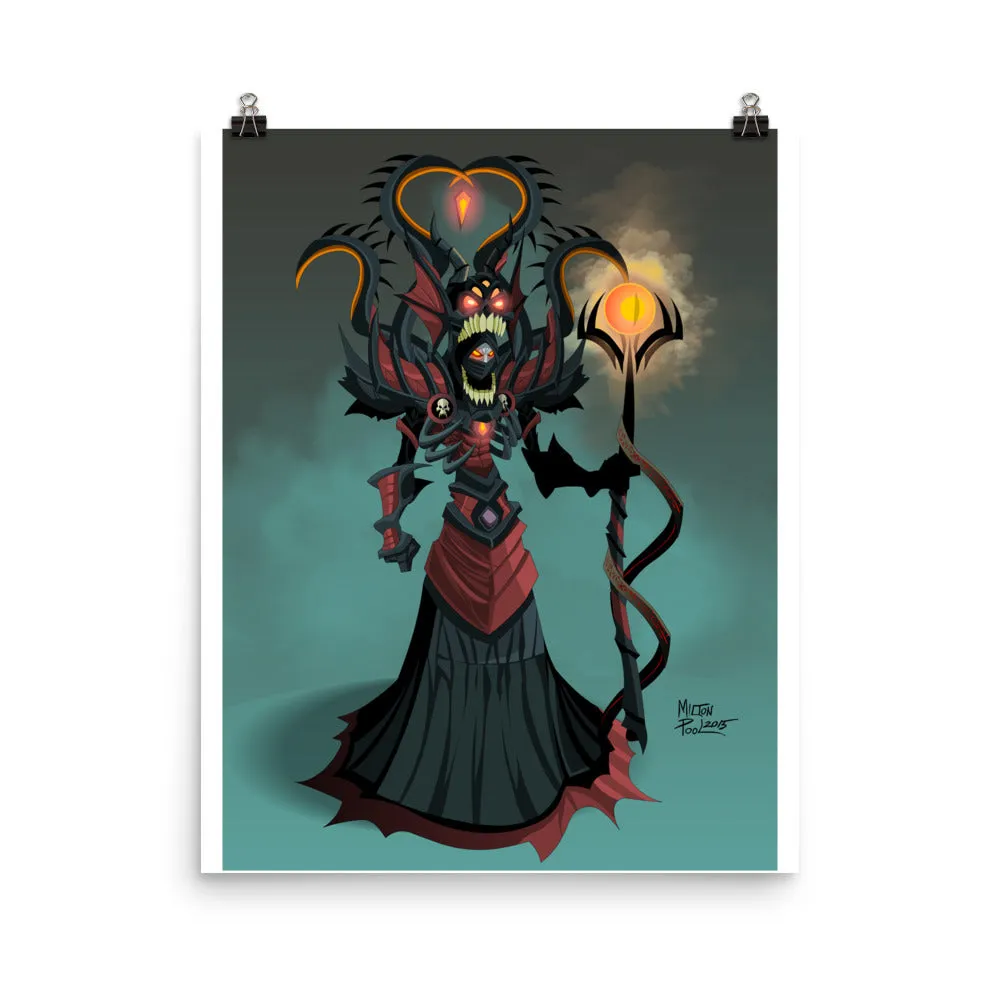 Necromancer Fiend Poster