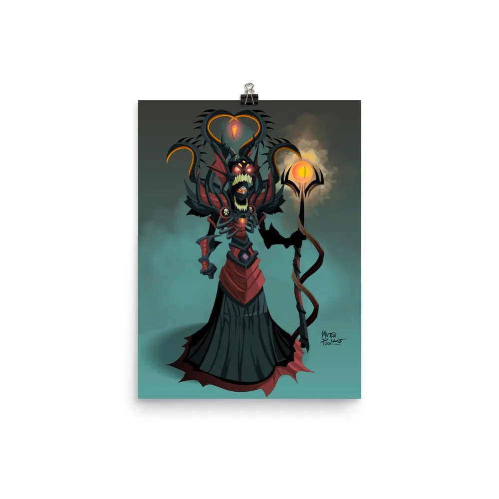 Necromancer Fiend Poster