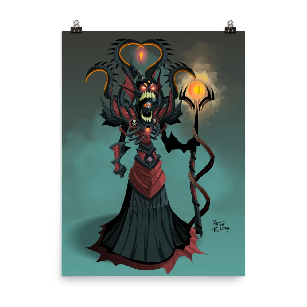 Necromancer Fiend Poster