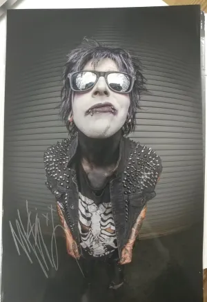 Nikki Misery - Fisheye - SIGNED Limited Edition 8x12 Metallic RNS EXCLUSIVE