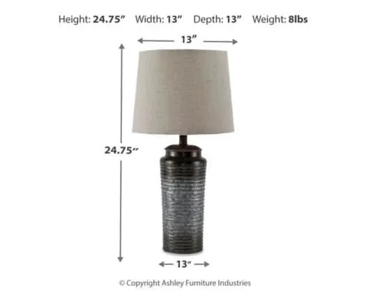 Norbert Metal Table Lamp