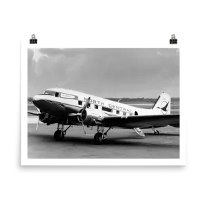 North Central Airlines DC-3 Poster