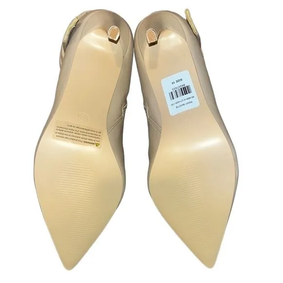 NY&amp;Co Faux Leather 3.75” Stiletto Bootie