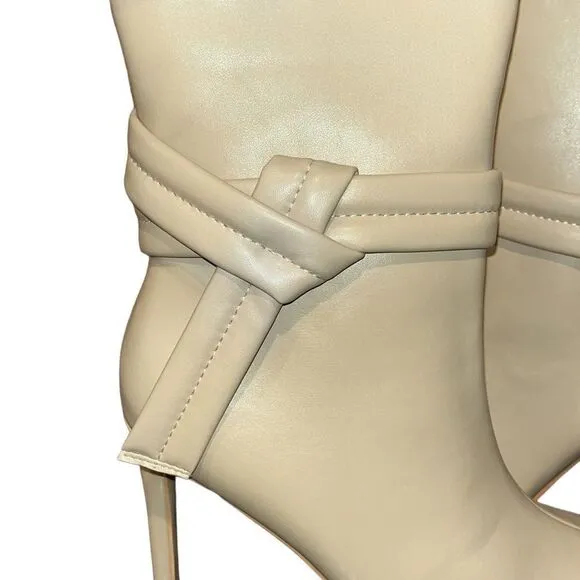 NY&amp;Co Faux Leather 3.75” Stiletto Bootie