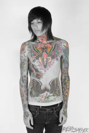 Oli Sykes - Metallic Ink - mini print