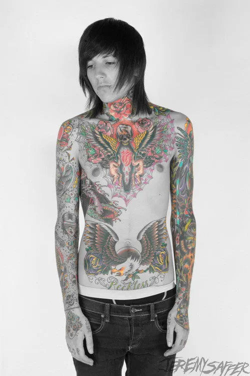 Oli Sykes - Metallic Ink - mini print