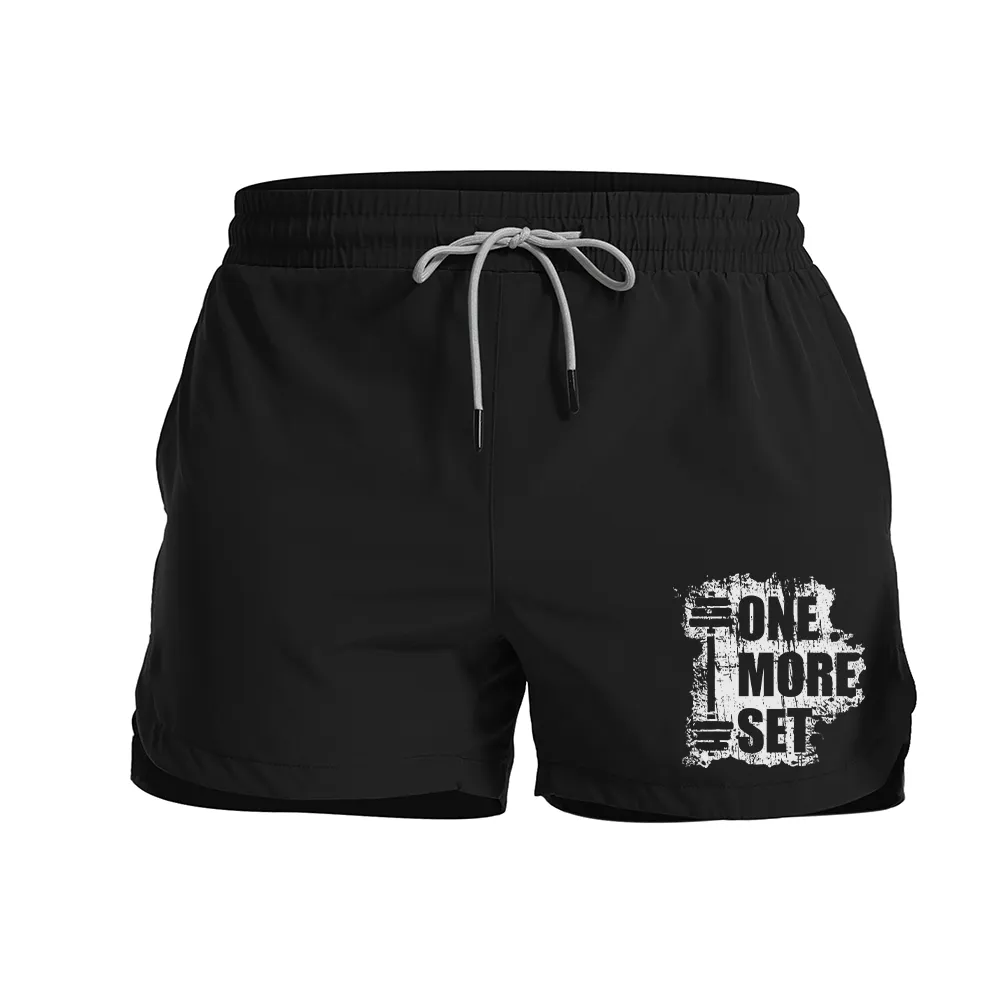 One More Set Graphic Shorts