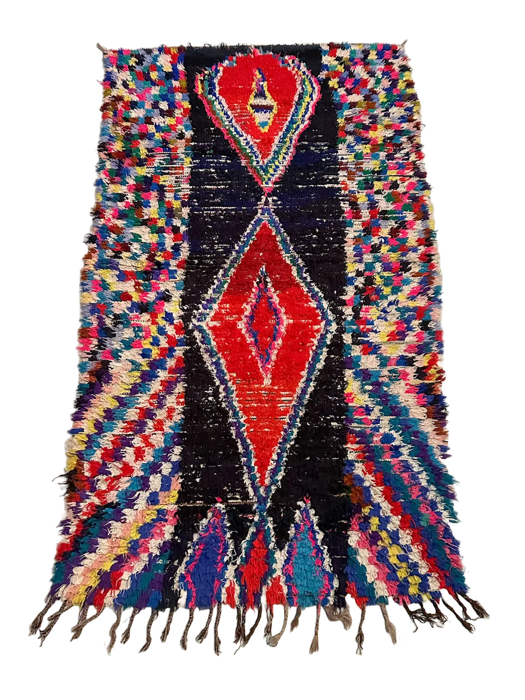 Oued Zem Protective Colorful Boucherouite