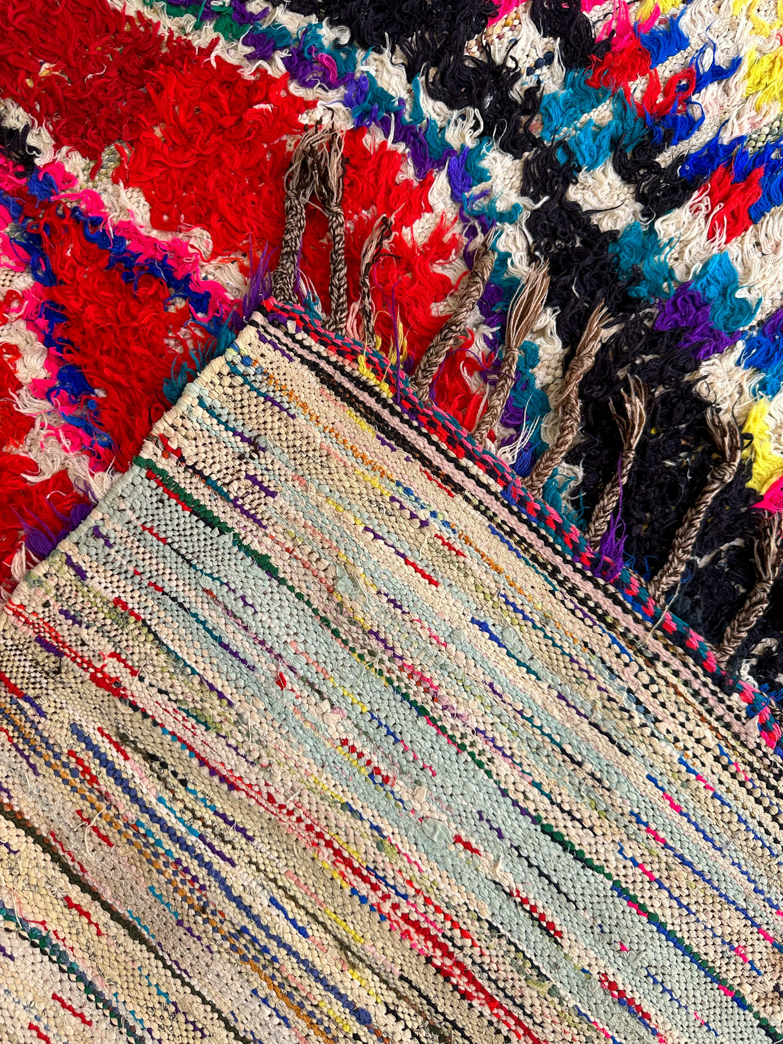Oued Zem Protective Colorful Boucherouite