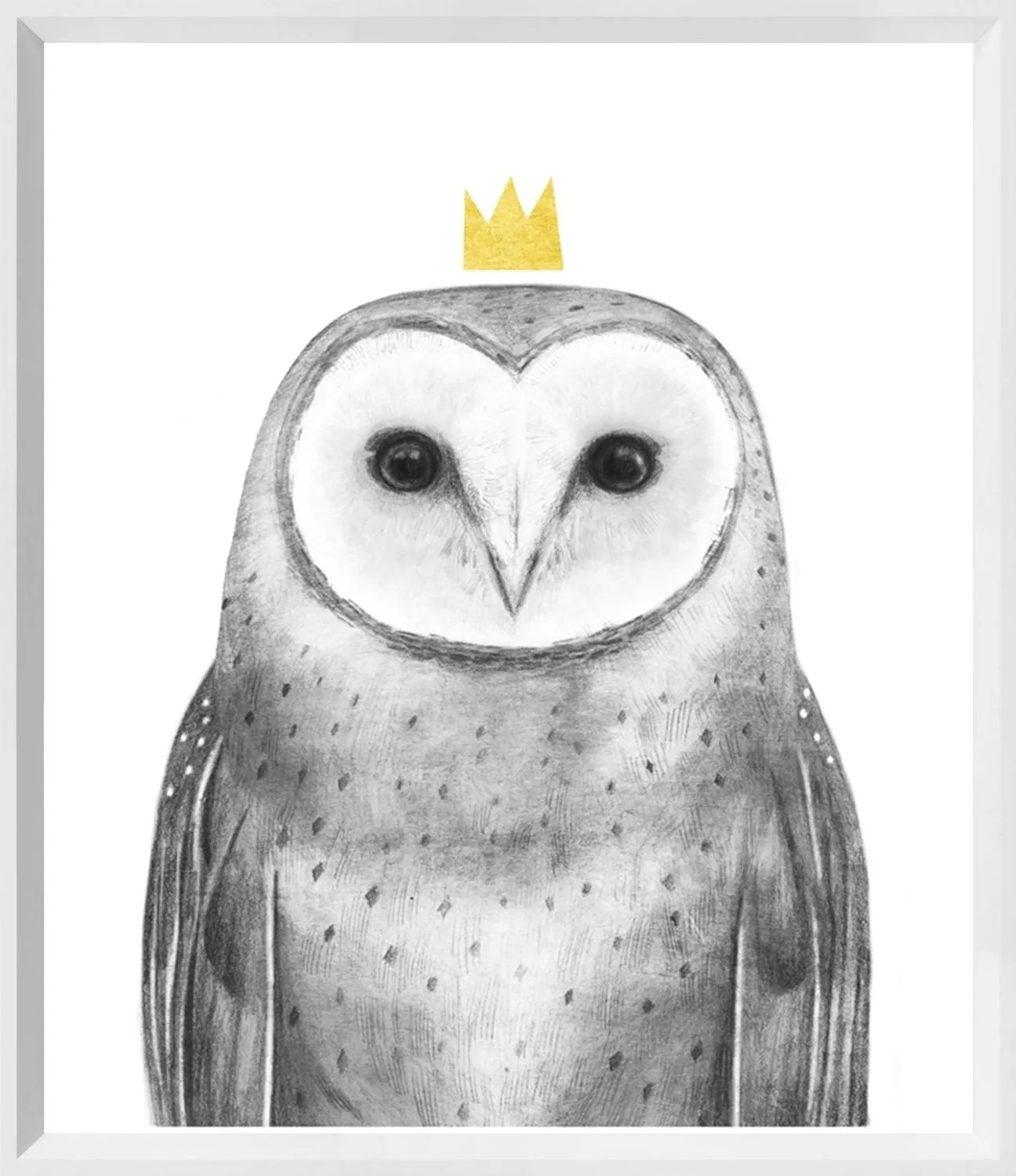 Owl with Crown