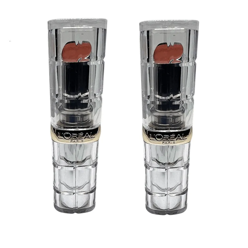 Pack of 2 L'Oreal Paris Colour Riche Shine Lipstick, Glossy Fawn # 900