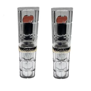 Pack of 2 L'Oreal Paris Colour Riche Shine Lipstick, Glossy Fawn # 900