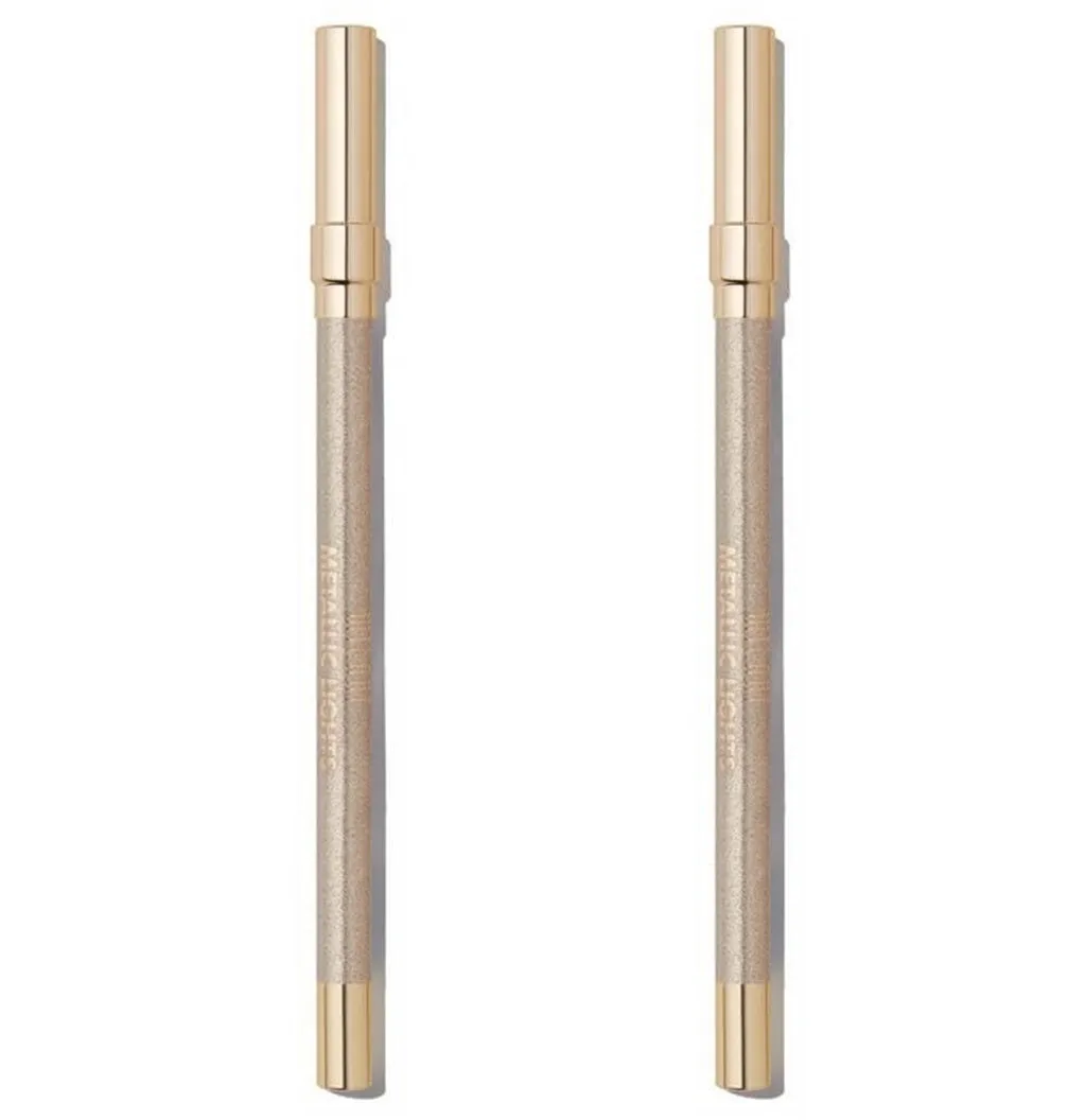 Pack of 2 Milani Metallic Lights Foil Eyeliner Pencil, Starlight 01