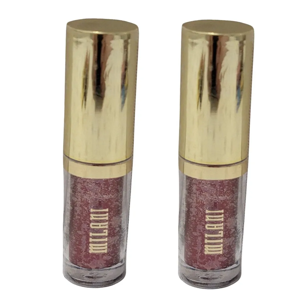 Pack of 2 Milani Metallic Lights Pearl Liquid Eyeshadow, Fiery Metallic 02