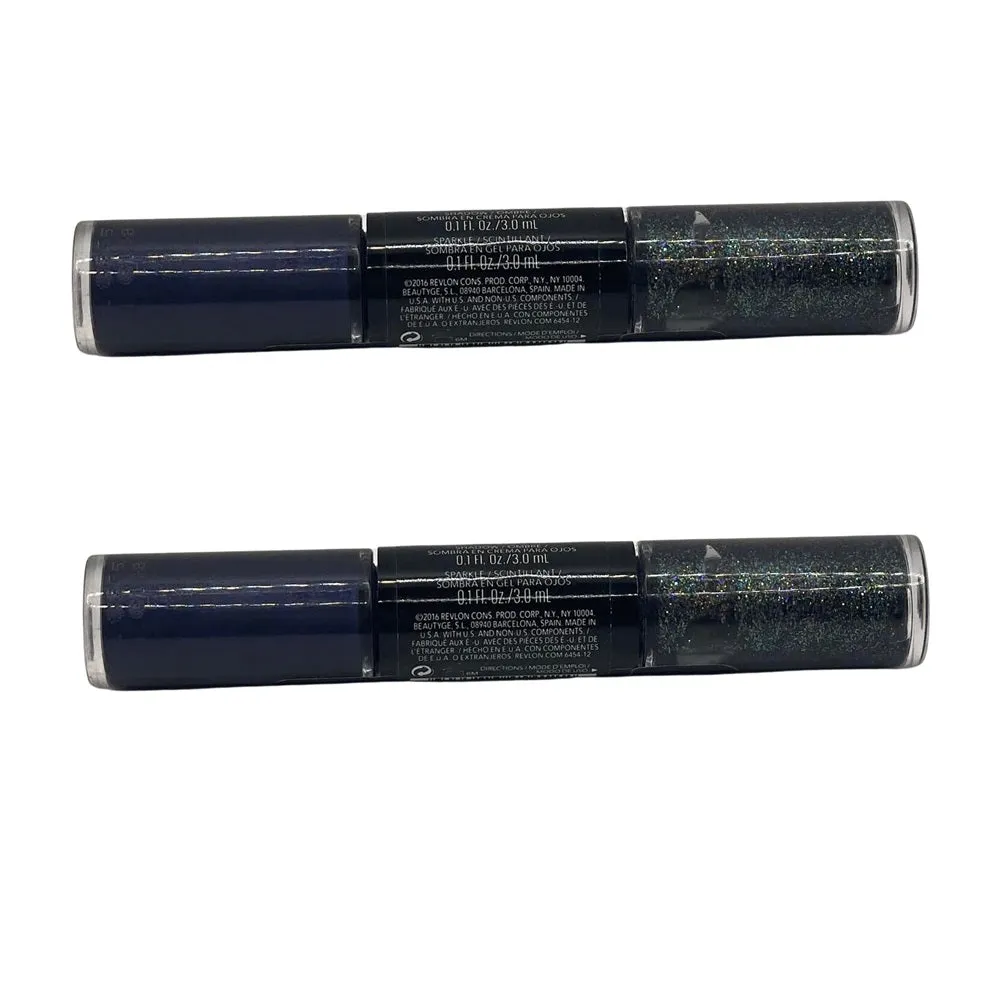 Pack of 2 Revlon PhotoReady Eye Art™ Lid   Line   Lash , Midnight Glitz 120