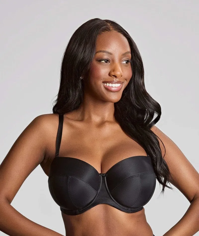 Panache Alice Underwired Strapless Bra - Black