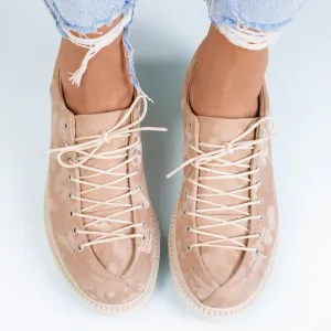 Pantofi casual Aria - Beige
