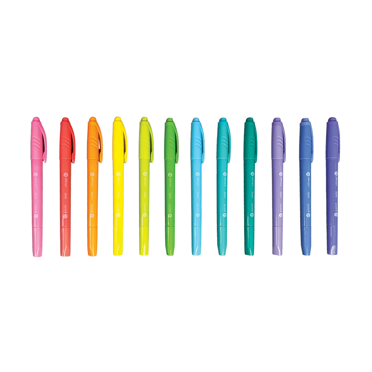 Pastel Hues Dual Tip Markers - Set of 12