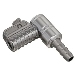 PCL 90° Angled Swivel Tyre Inflator Clip-On Connector 8mm Bore