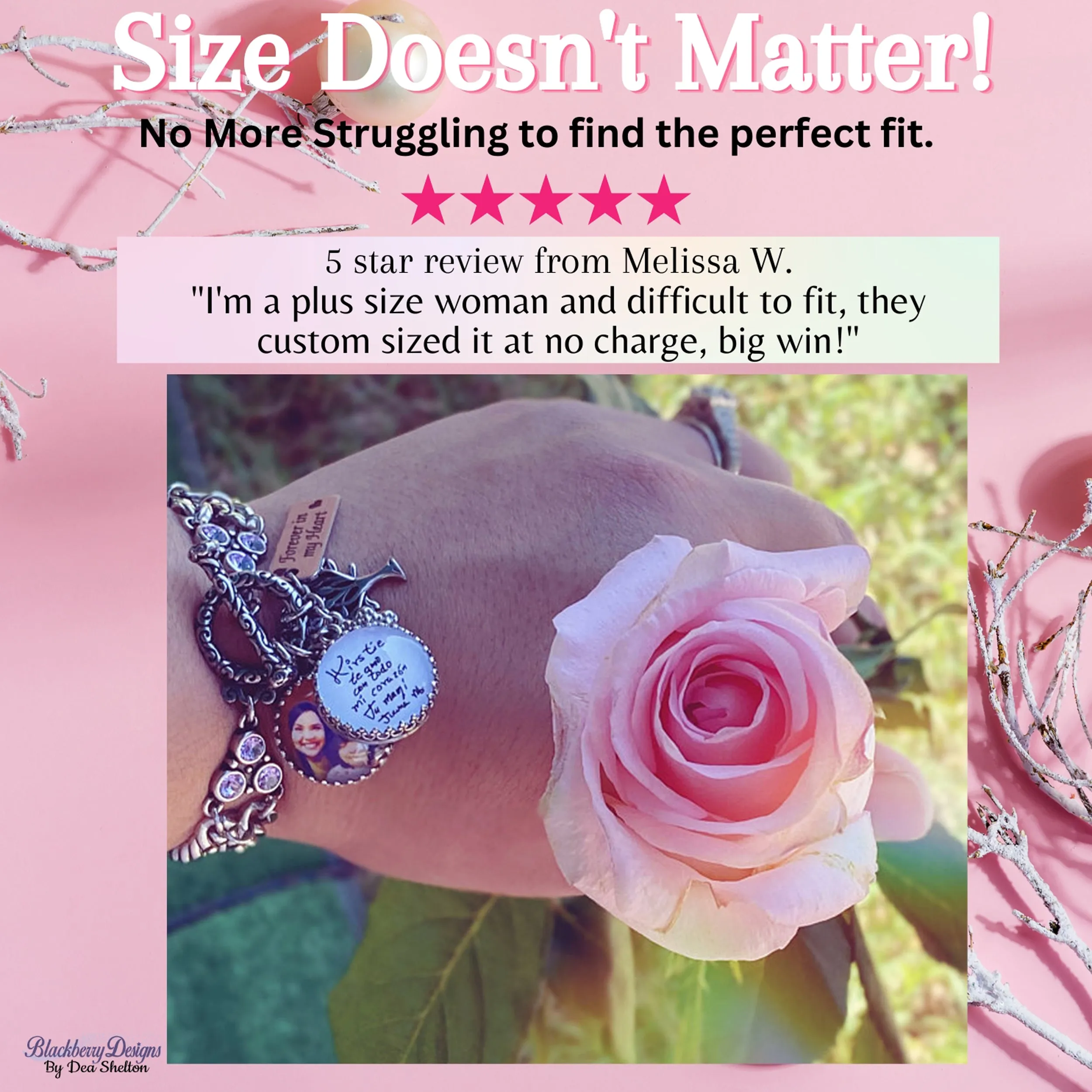 Peace Charm Bracelet