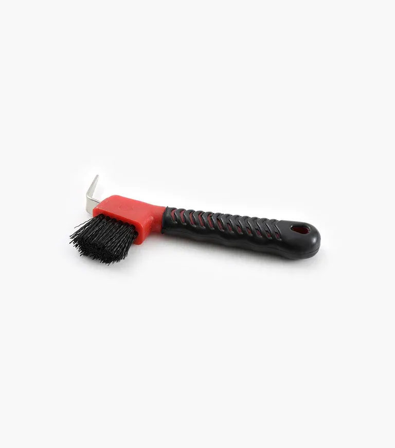 PEI Comfort Grip Hoof Pick & Brush