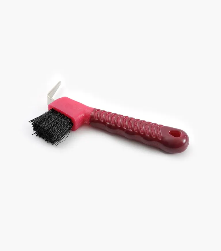 PEI Comfort Grip Hoof Pick & Brush