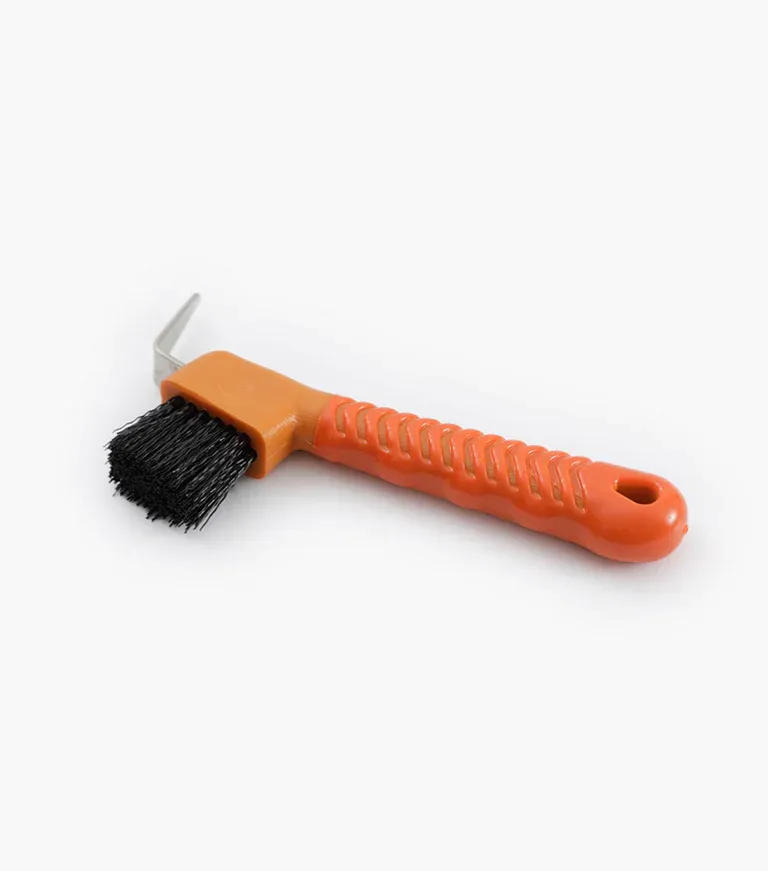 PEI Comfort Grip Hoof Pick & Brush