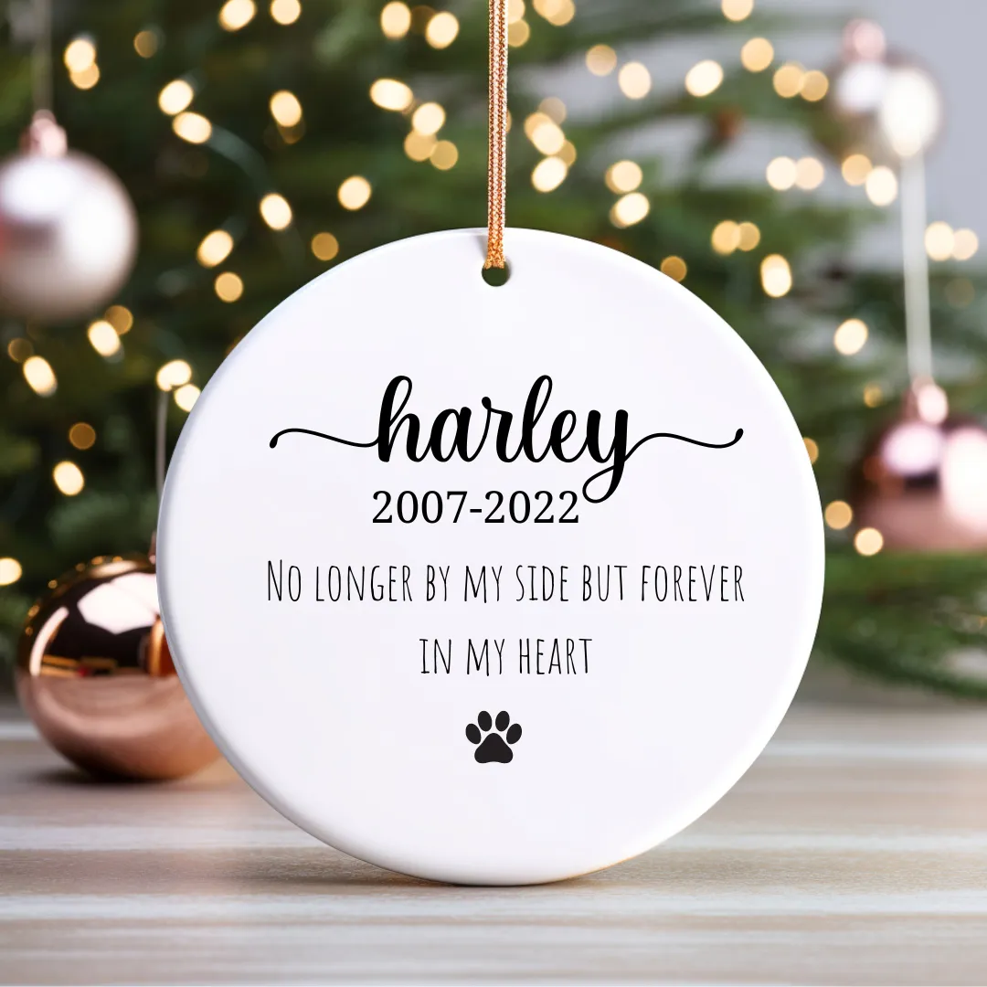 Personalized Pet Memorial Ornament