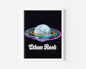 Personalized Wall Art - Saturn