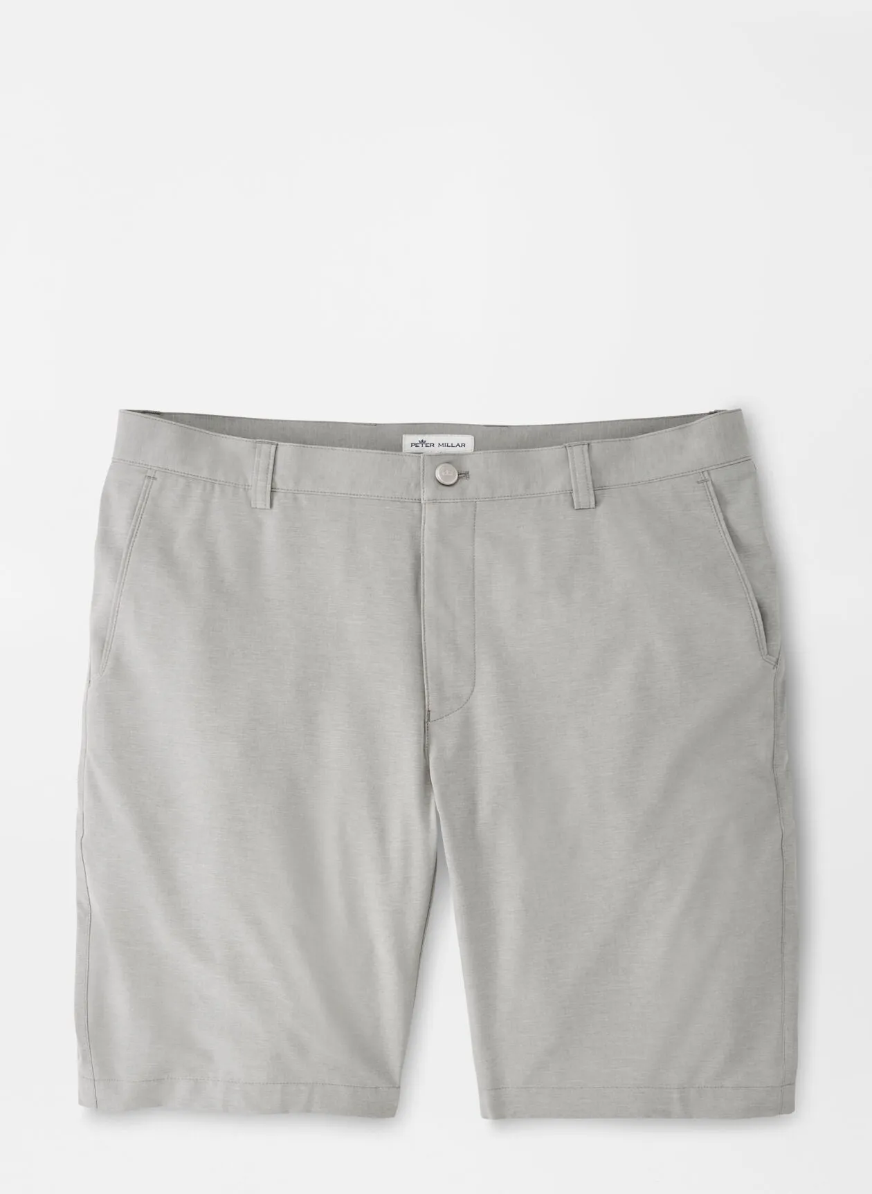 PETER MILLAR SHACKLEFORD PERFORMANCE HYBRID SHORT - BRITISH GREY