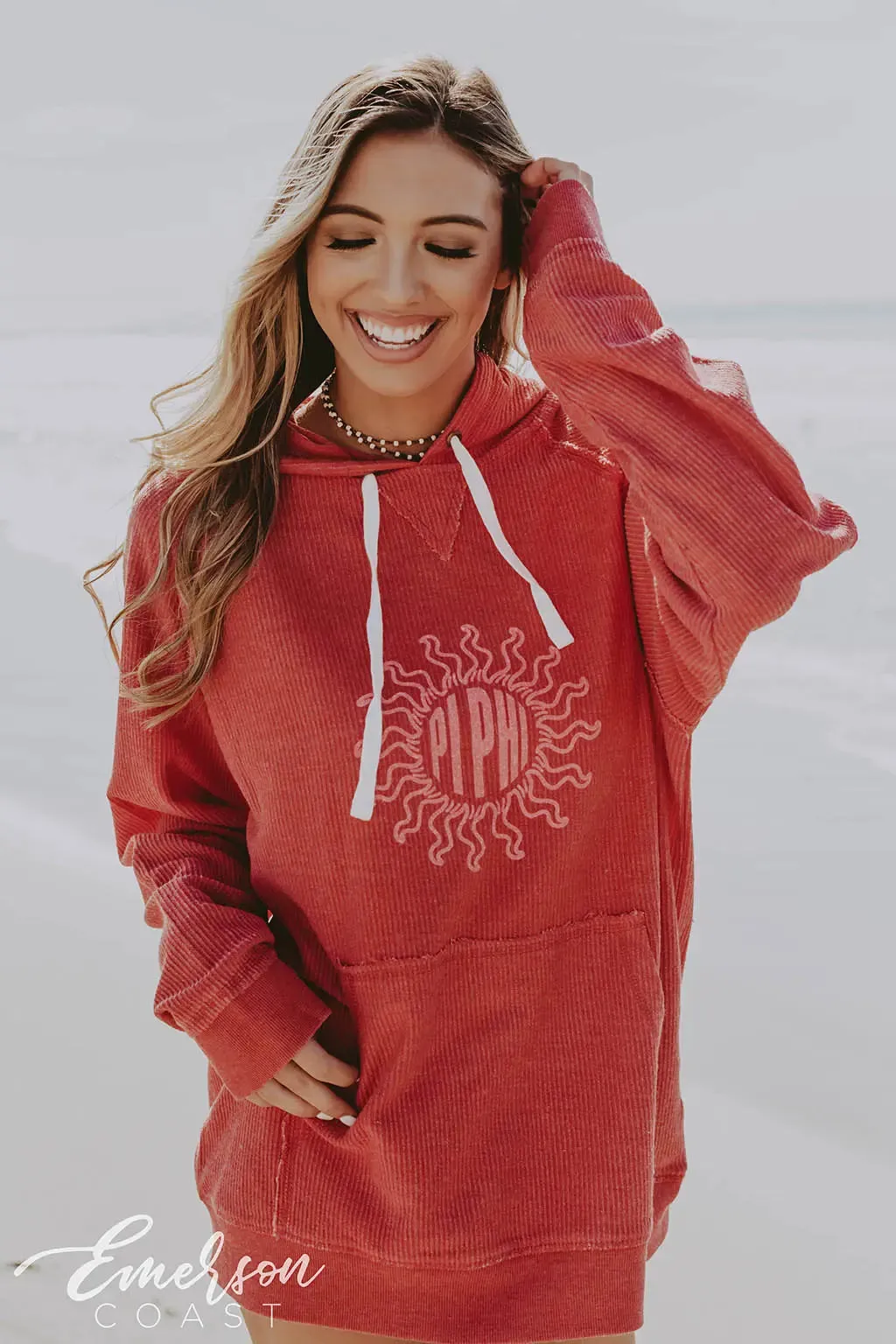 Pi Beta Phi PR Corduroy Hoodie