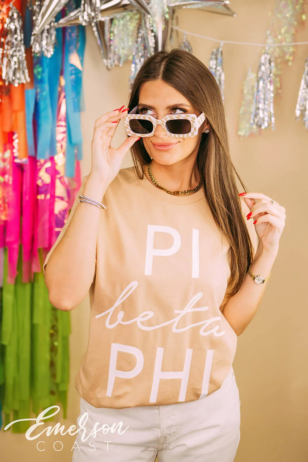 Pi Phi Orange Tee